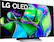 Back. LG - 77" Class C3 Series OLED evo 4K UHD Smart webOS TV.