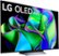 Left. LG - 77" Class C3 Series OLED evo 4K UHD Smart webOS TV.