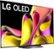 Left. LG - 77" Class B3 Series OLED 4K UHD Smart webOS TV - Dark Grey.