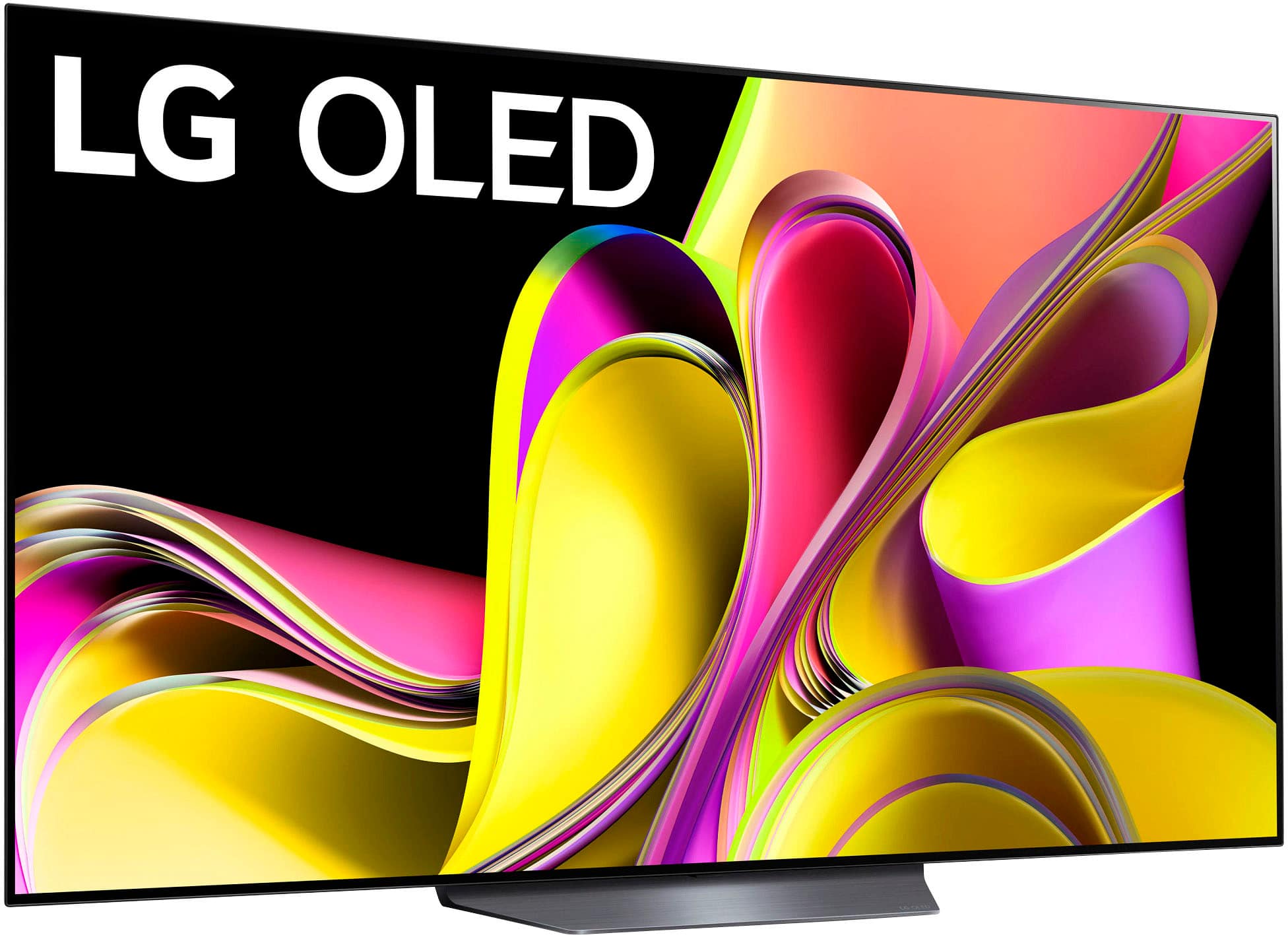 Back. LG - 65" Class B3 Series OLED 4K UHD Smart webOS TV - Dark Grey.