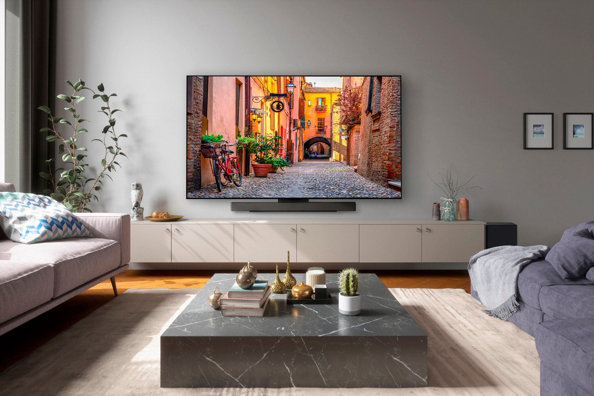 Pantalla LG OLED evo 55'' C3 4K SMART TV con ThinQ AI