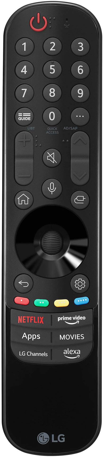 Alt View 30. LG - 83" Class G3 Series OLED evo 4K UHD Smart webOS TV with One Wall Design.