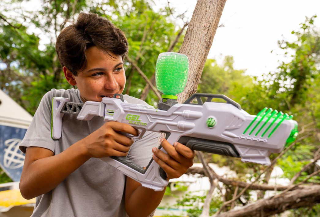 The Original Supersized Gel Blaster Surge XL - Extended 150+ Foot Range -  Toy Gel Blasters with Water Based Beads - Semi, Full-Auto, Triple Burst