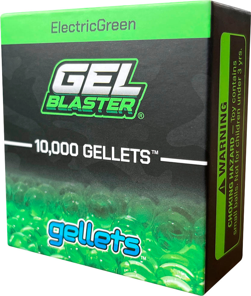 Angle View: Gel Blaster - Gellets - Electric Green (10k)