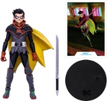 McFarlane Toys - DC Multiverse - 7" Robin - Damian Wayne (Death Metal) - Front_Zoom