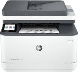 HP - LaserJet Pro MFP 3101fdw Wireless Black-and-White All-in-One Laser Printer - Front_Zoom
