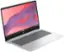 Left. HP - 15.6" Chromebook - Intel Processor N200 - 8GB Memory - 64GB eMMC - Natural Silver.