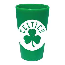 WinCraft - Boston Celtics 16oz. Team Color Silicone Pint Glass - Multicolor