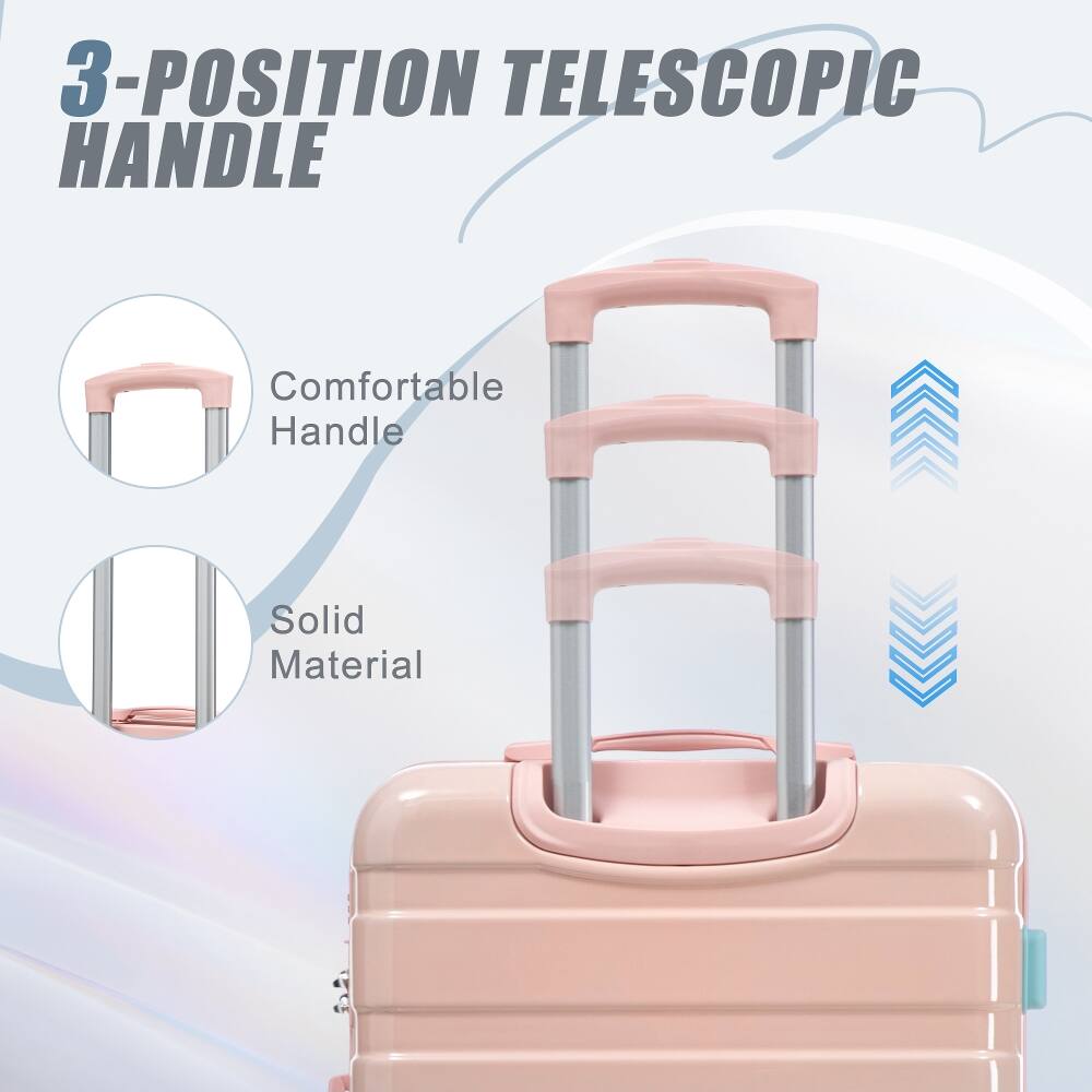 3-POSITION TELESCOPIC HANDLE

Comfortable Handle

Solid Material