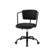 Angle. Walker Edison - Modern Office Chair with Arms - Black.