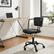 Alt View 12. Walker Edison - Modern Office Chair with Arms - Black.