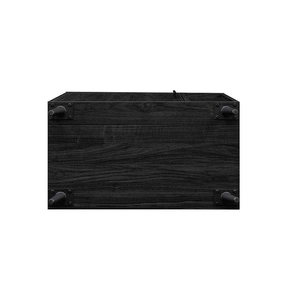 Alt View 30. Walker Edison - Mid-Century Modern Bookcase - Graphite.