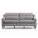 Front Zoom. Brookside - Ellen 75" Upholstered Scooped Arm Sofa - Light Gray.
