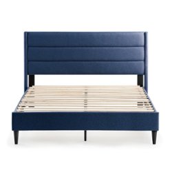 Brookside - Amelia Upholstered Triple Lined  Twin XL Bed - Front_Zoom
