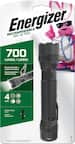 Front. Energizer - TAC-R 700 Rechargeable Flashlight with Micro-USB Charging Cable - Black.