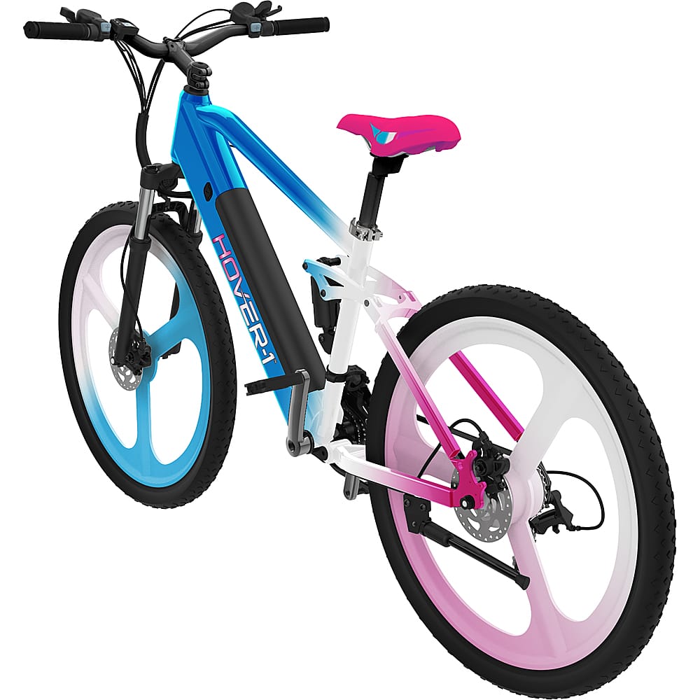 Angle View: Hover-1 - Instinct eBike 40 miles Max Range and 15 mph Max Speed with Pedal-Assist - Multi-Color