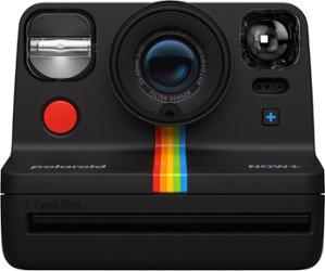 Polaroid - Now+ Instant Film Camera Generation 2 - Black - Front_Zoom