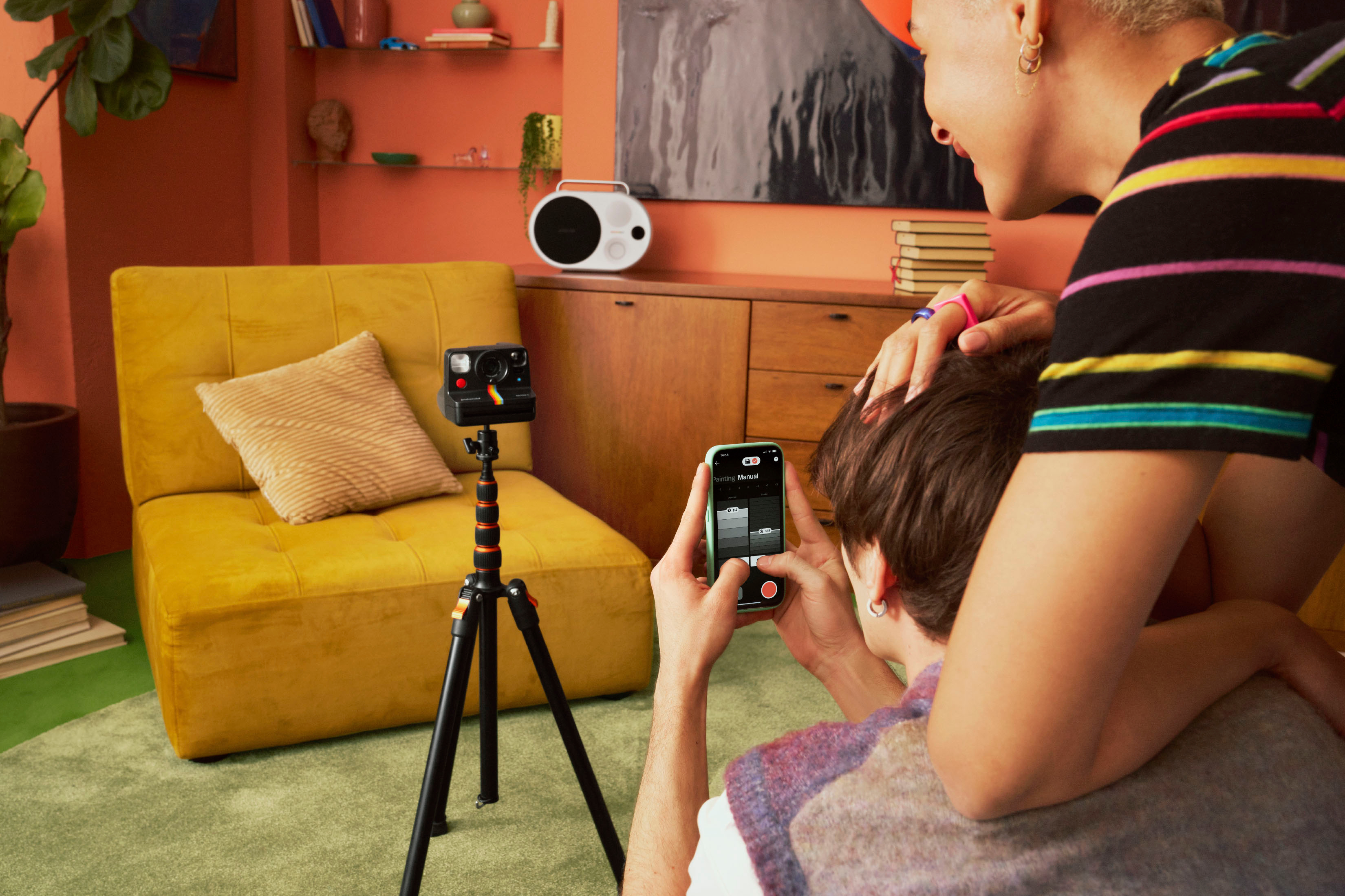 Polaroid Now+ Instant Film Camera Generation 2 Black 009076 - Best Buy