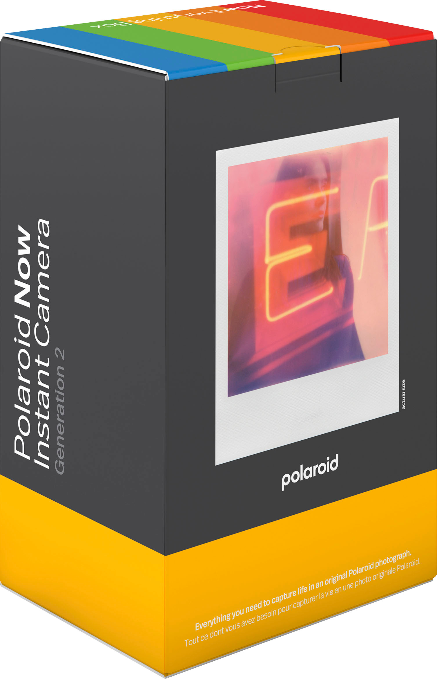 Papier photo instantané Polaroid Films instantanés Go cadre blanc - pack de  48 films - 006212