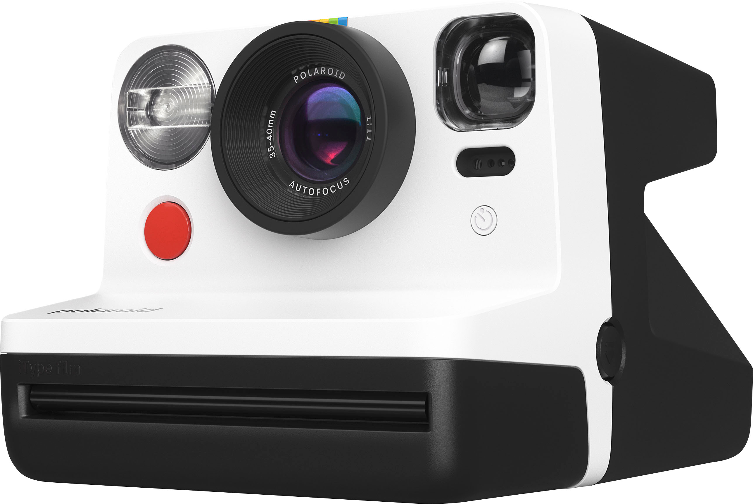 streng iets verwijderen Polaroid Now Instant Film Camera Generation 2 Black & White 009072 - Best  Buy