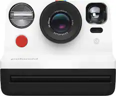 Front. Polaroid - Now Instant Film Camera Generation 2 - Black & White.