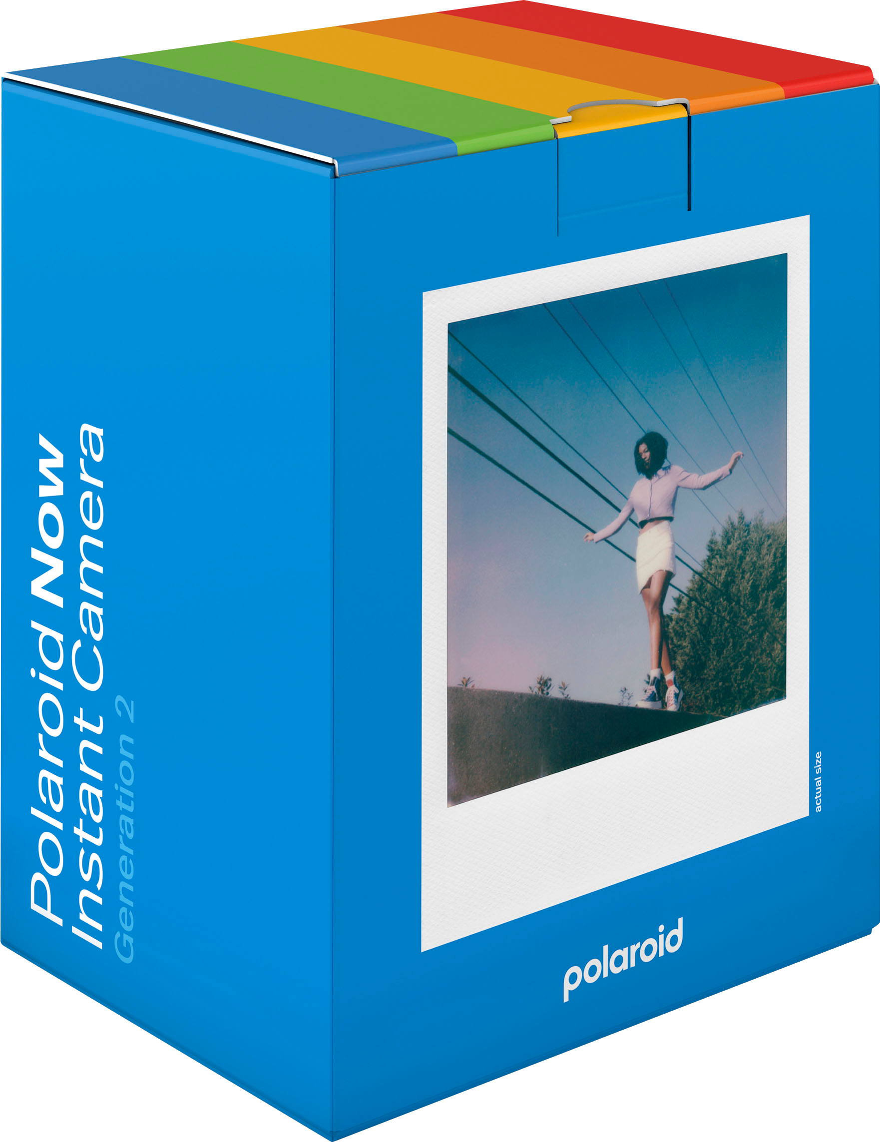 Polaroid Now Instant Film Camera Generation 2 Blue 009073 - Best Buy
