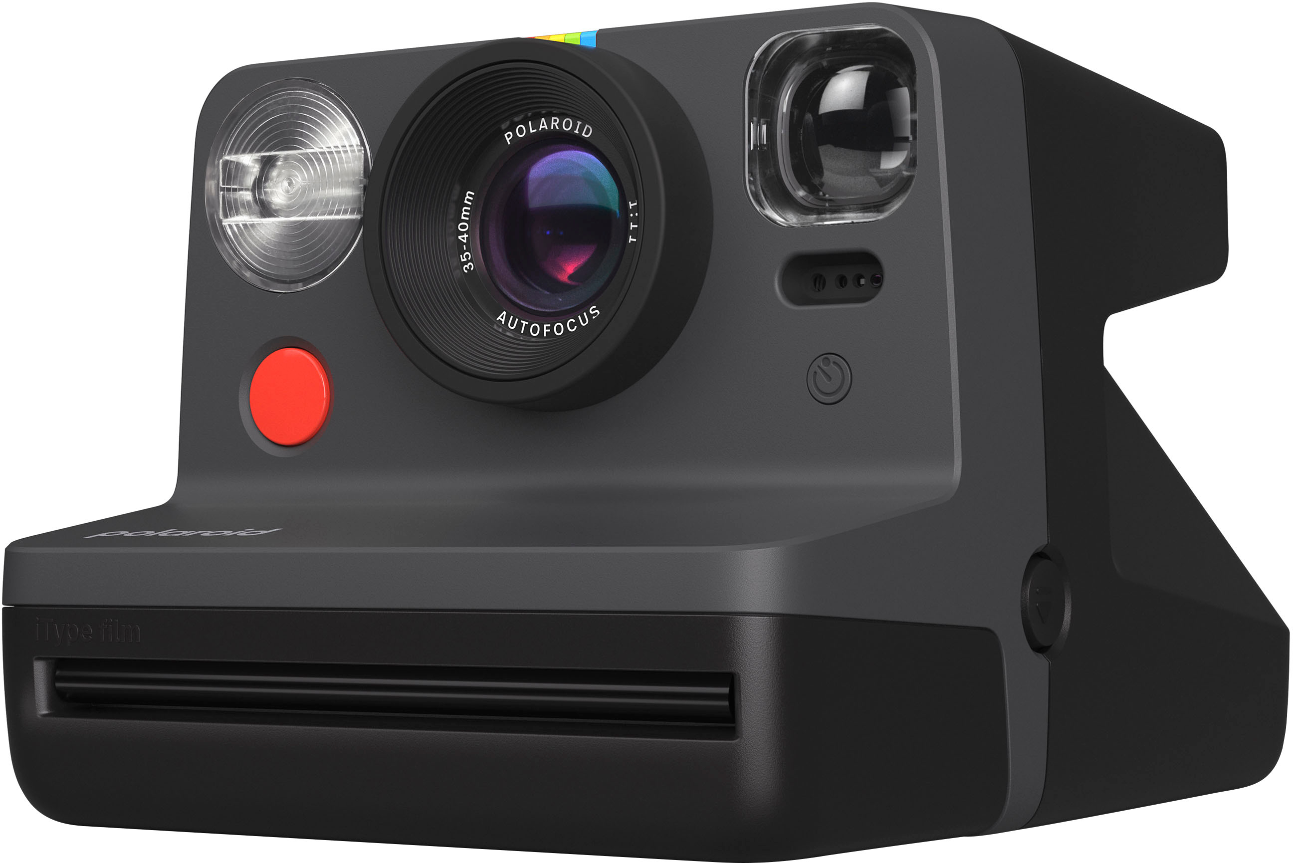 Angle View: Polaroid - Now Instant Film Camera Bundle  Generation 2 - Black