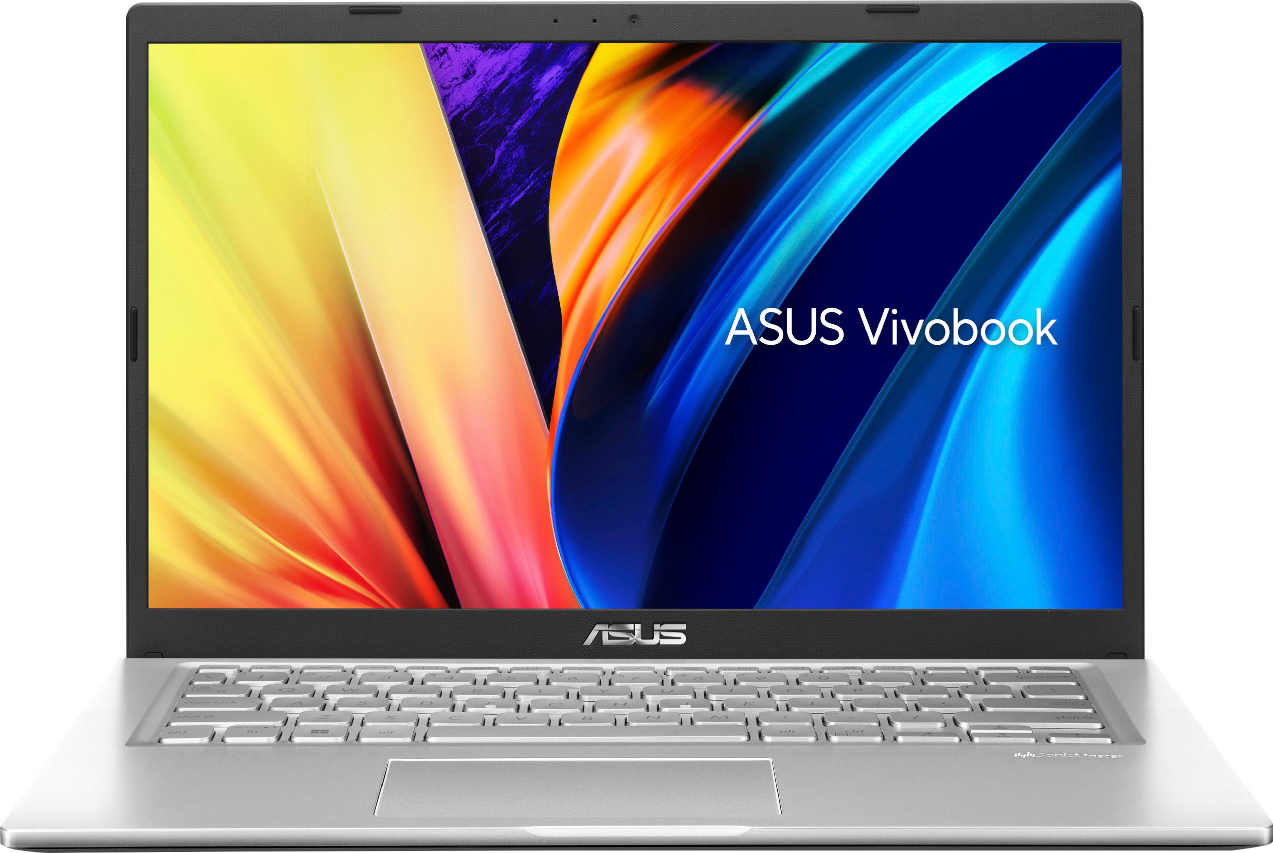 ASUS - Vivobook 14" Laptop - Intel Core i3-1115G4 with 8GB Memory - 128GB SSD - Transparent Silver - Transparent Silver