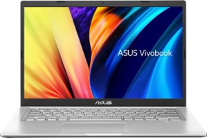 ASUS - Vivobook 14" Laptop - Intel Core 11th Gen i3 with 8GB Memory - 128GB SSD - Transparent Silver - Front_Zoom