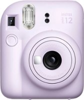 Fujifilm - Instax Mini 12 Instant Film Camera - Purple - Front_Zoom