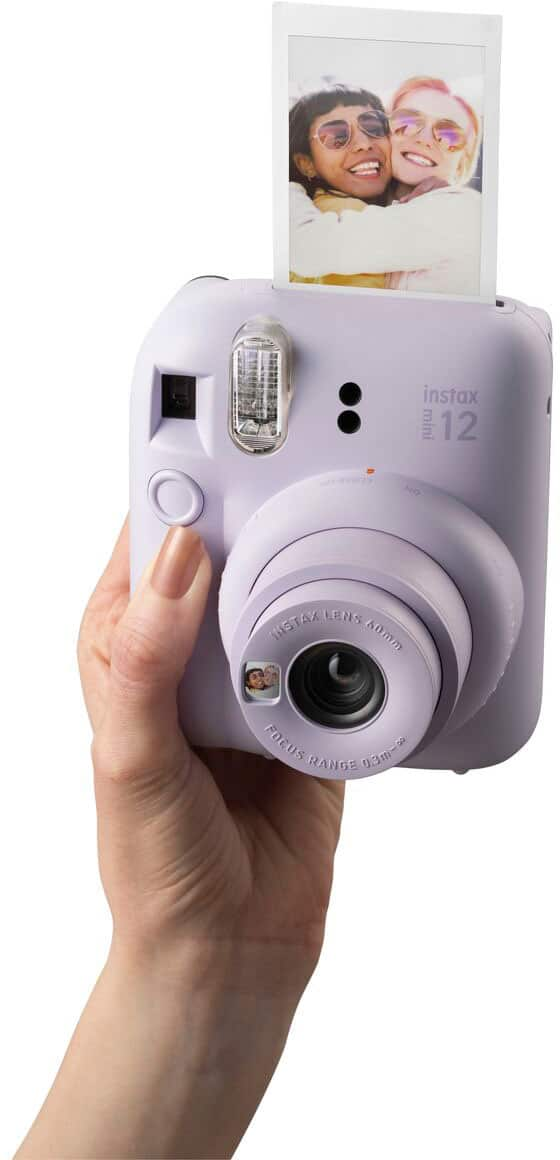 Fujifilm Instax Mini 12 Instant Camera Bundle with Mini Twin Film Pack -  Lilac