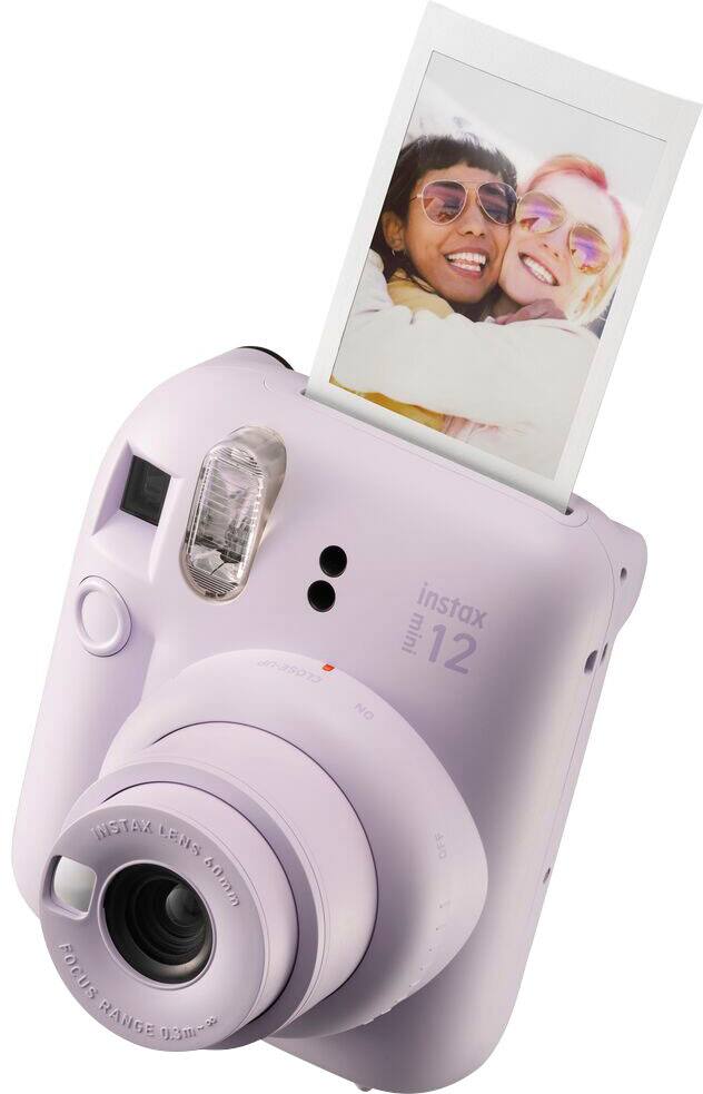 Alt View 2. Fujifilm - Instax Mini 12 Instant Film Camera - Purple.