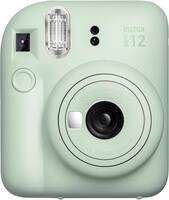 Fujifilm - instax mini 12 Instant Film Camera - Mint Green - Front_Zoom