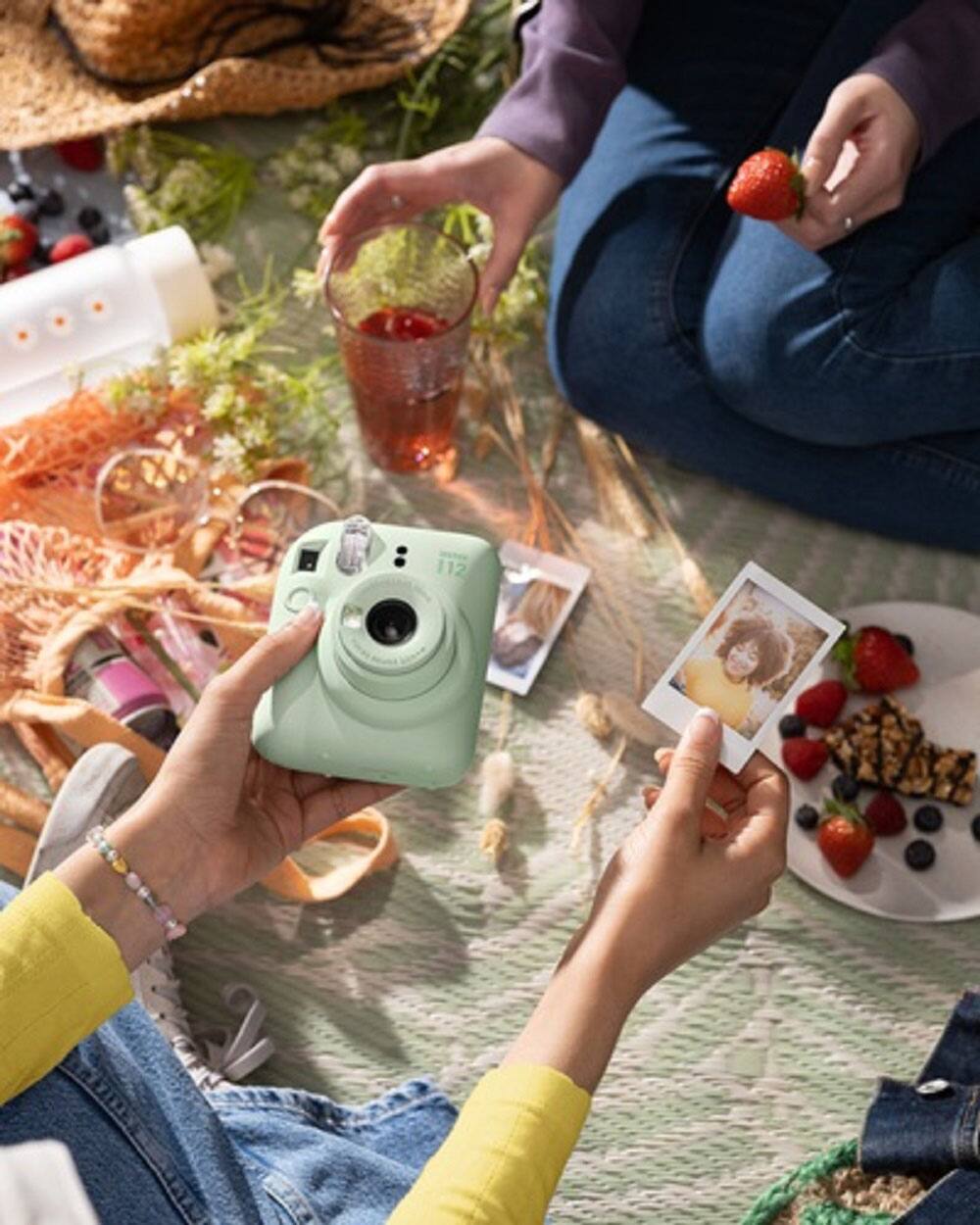Alt View 11. Fujifilm - Instax Mini 12 Instant Film Camera - Green.