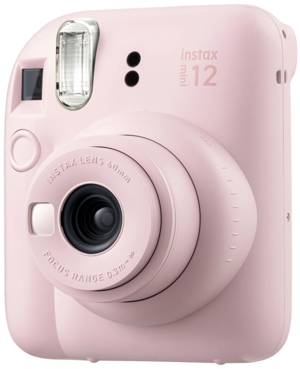 Angle View: Fujifilm - Instax Mini 12 Instant Film Camera - Pink