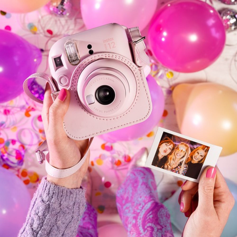 Instax Mini 12 Instant Film Camera (Blossom Pink)
