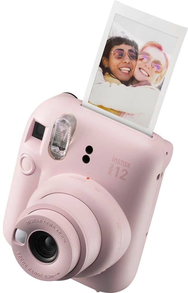 Alt View 2. Fujifilm - Instax Mini 12 Instant Film Camera - Pink.