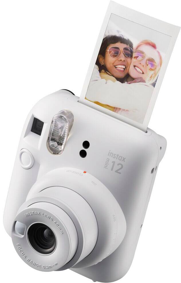 Alt View 2. Fujifilm - Instax Mini 12 Instant Film Camera - White.