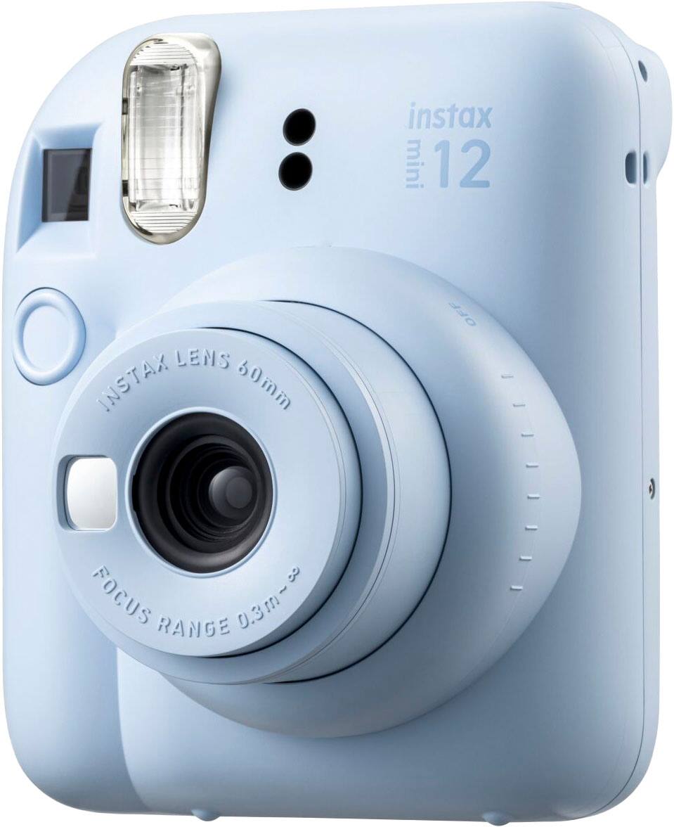 Angle. Fujifilm - Instax Mini 12 Instant Film Camera - Blue.