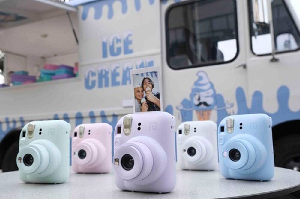 Alt View 13. Fujifilm - Instax Mini 12 Instant Film Camera - Blue.