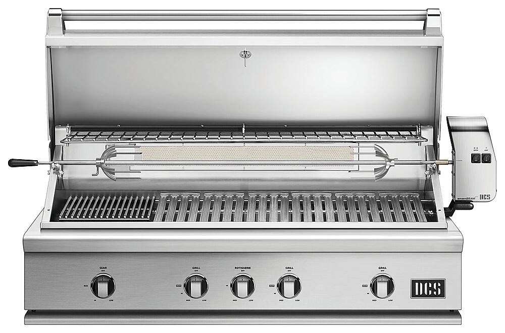 Alt View 11. DCS - 48-in Series 7 Natural Gas Grill - Stainless Steel.
