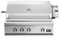 Angle. DCS by Fisher & Paykel - 36-in. Series 7 LP Gas Grill - Stainless Steel.