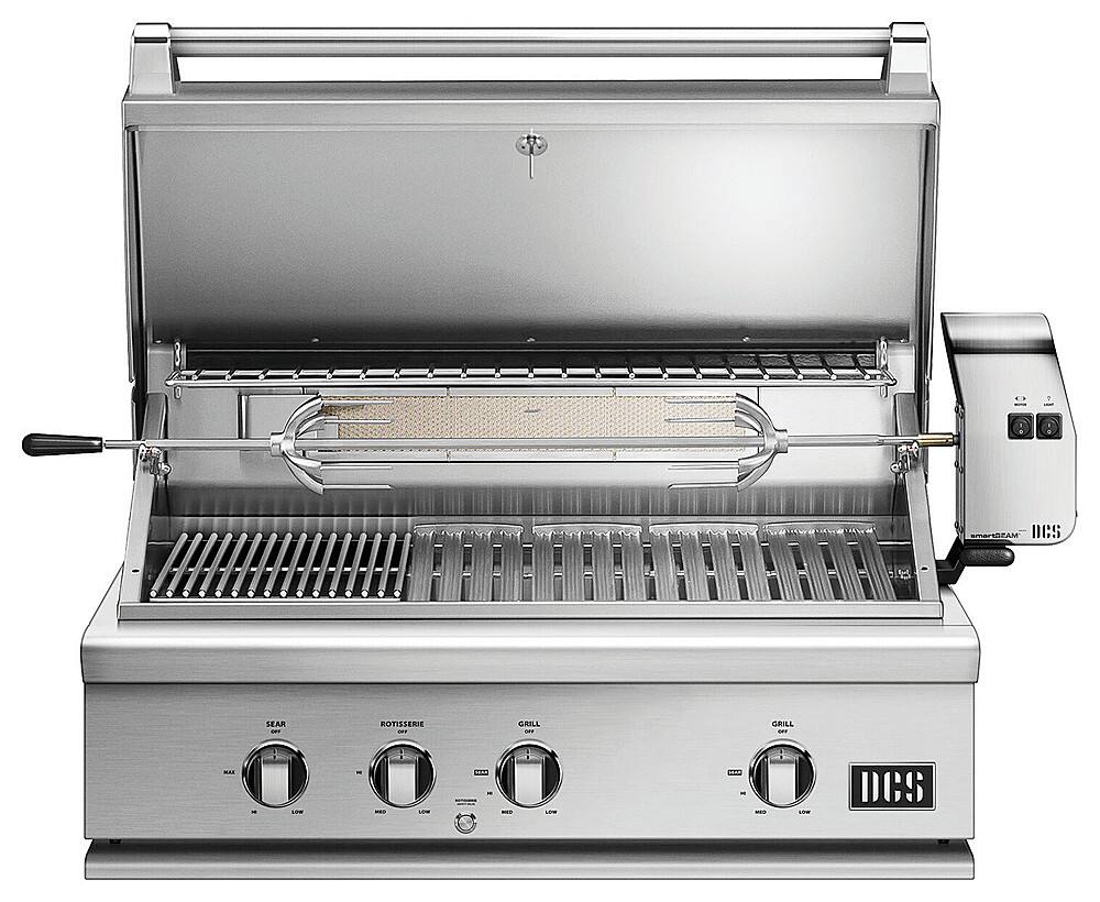 Alt View 11. DCS - 36-in. Series 7 LP Gas Grill - Stainless Steel.