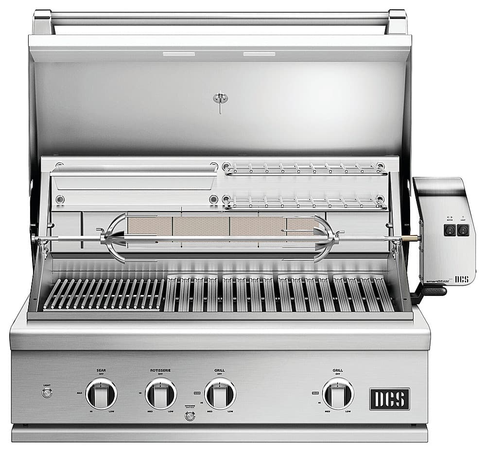 Alt View 11. DCS - 36-in. Series 9 LP Gas Grill - Stainless Steel.