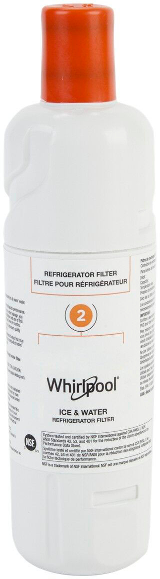 everydrop by Whirlpool Ice and Water Refrigerator Filter 2, EDR2RXD1,  Single-Pack