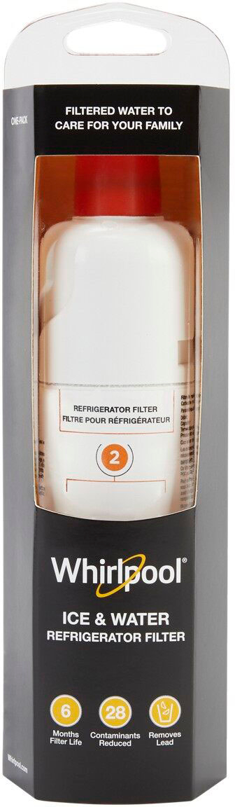 everydrop by Whirlpool Ice and Water Refrigerator Filter 2, EDR2RXD1,  Single-Pack