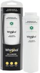 Front. Whirlpool - Water Filter for Select Whirlpool Refrigerators - White.