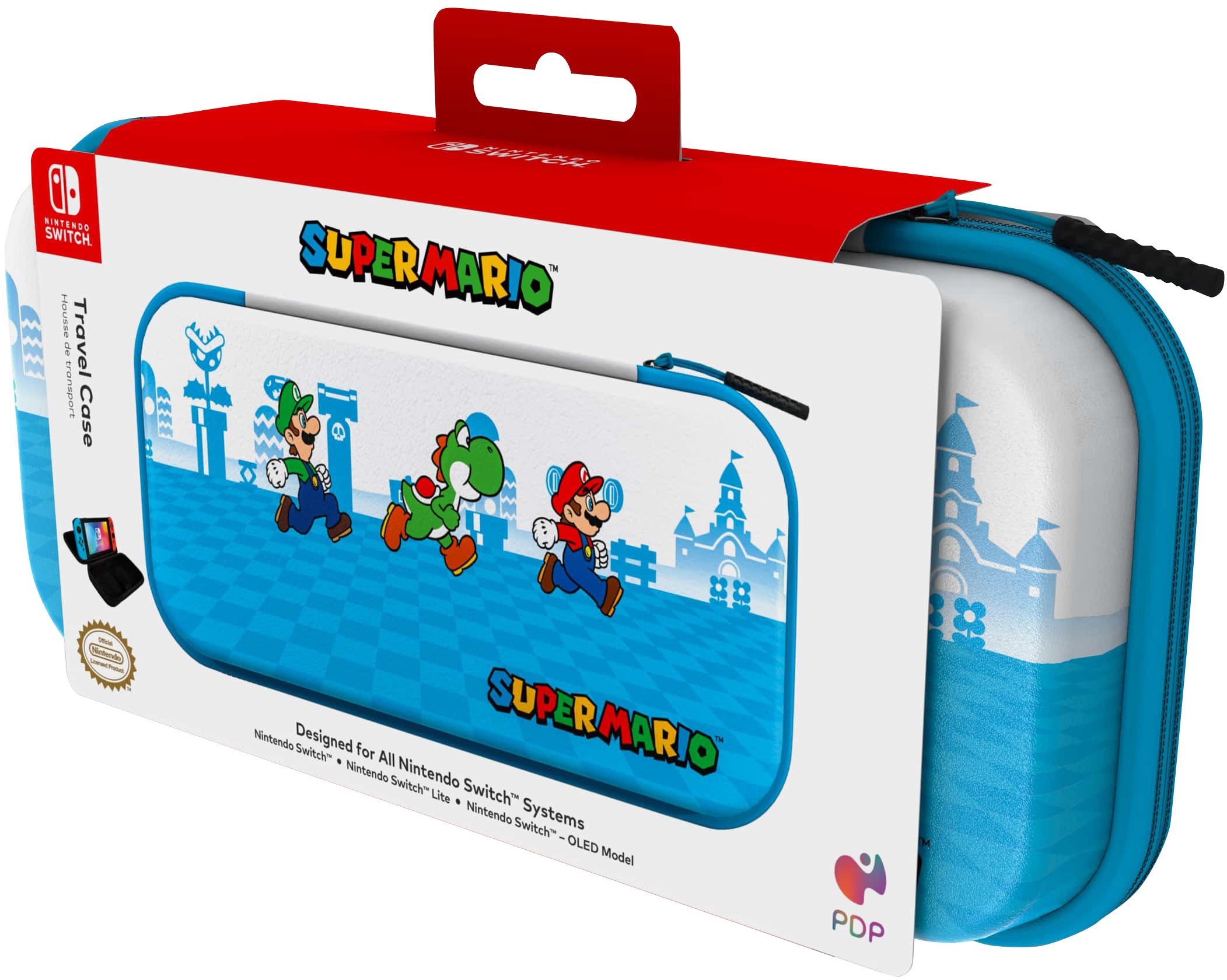 Ardistel Game Traveler Case Mario Pack Étui de transport pour Nintendo  Switch/OLED/Lite