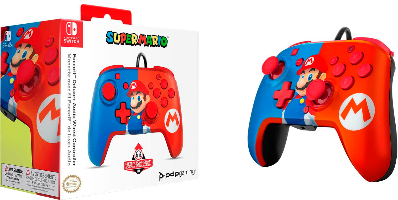 PDP REMATCH Wired Controller: Mario Escape for Nintendo Switch, Nintendo  Switch OLED Model 500-134-MRES - Best Buy