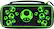 Front. PDP - Travel Case Plus GLOW For Nintendo Switch, Nintendo Switch Lite, Nintendo Switch - OLED Model - 1-Up Mushroom.
